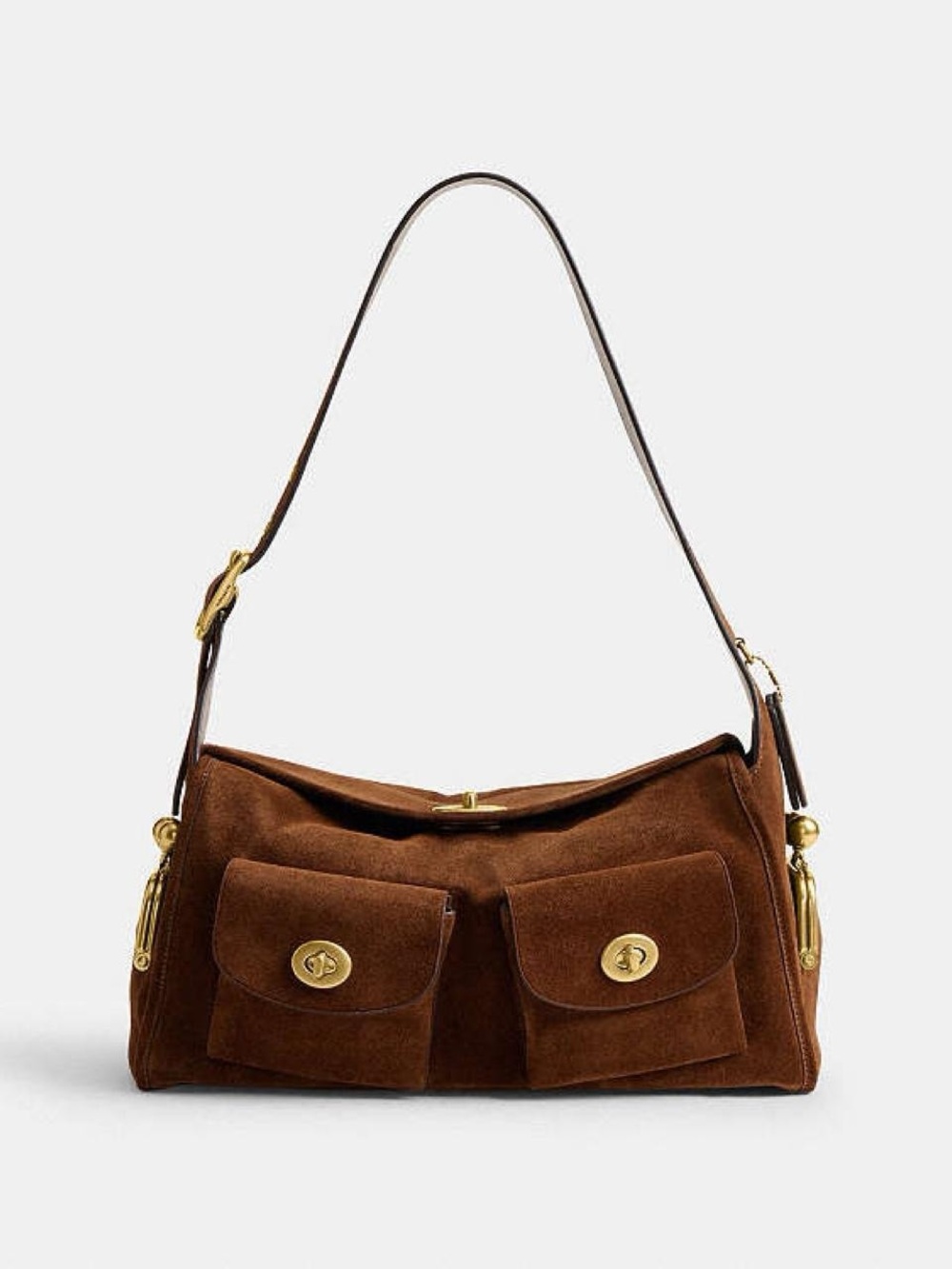 COACH Turnlock Haversack Bag